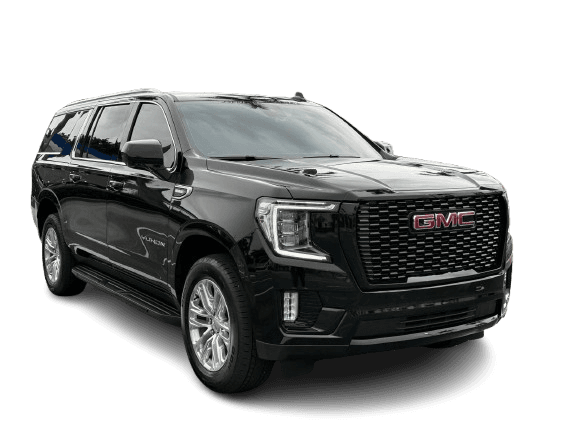 Transportation service car image (black SUV)
