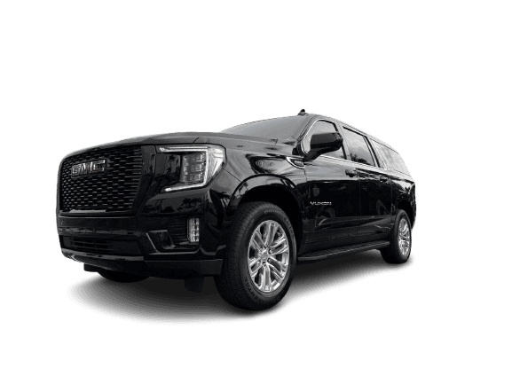 Transportation service car image (black SUV)