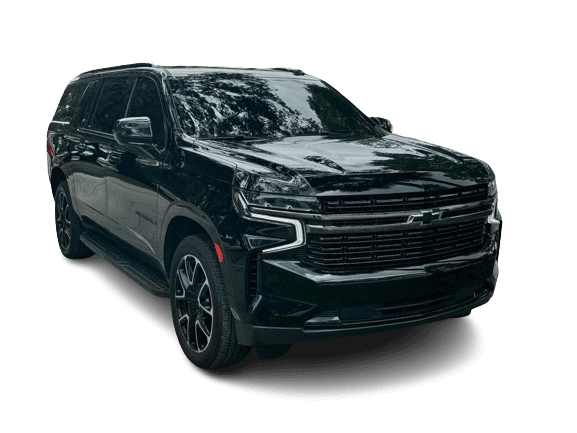 Transportation service car image (black SUV)