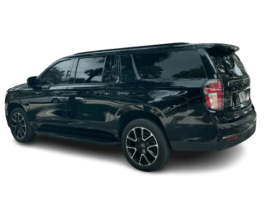 Transportation service car image (black SUV)