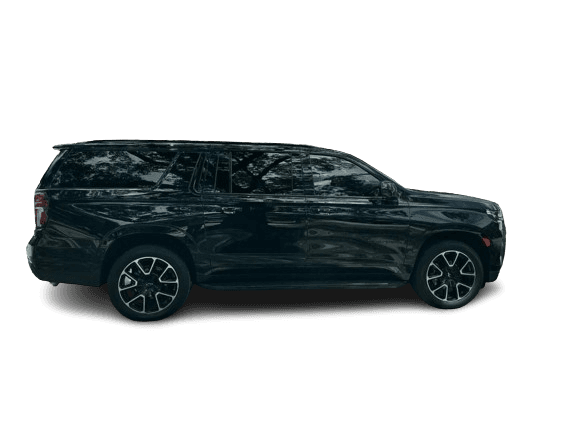 Transportation service car image (black SUV)